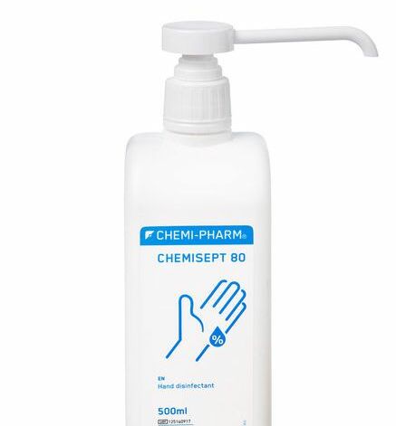 Chemi-Pharm Chemisept 80, Alcohol-Based Hand Disinfectant